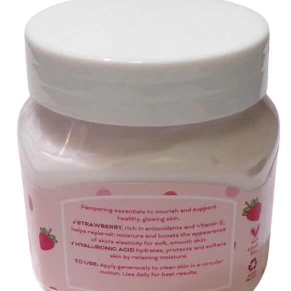 The Spathecary Body Butter Strawberry & Cream And Black Cherry Merlot 5 oz - Picture 5 of 7